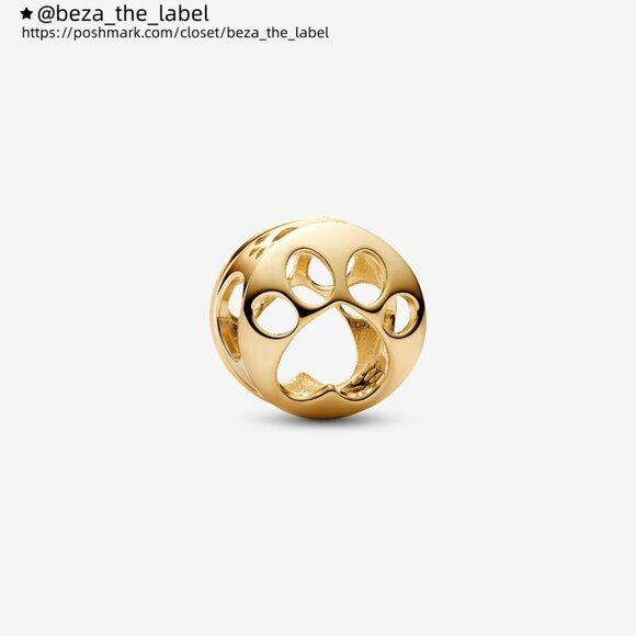 Pandora Openwork Paw Charm|Pendant - Picture 1 of 2